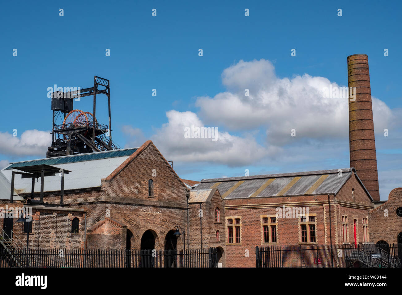 La National Mining Museum Scozia al Lady Victoria Colliery, Newtongrange, Midlothian, Scozia. Foto Stock