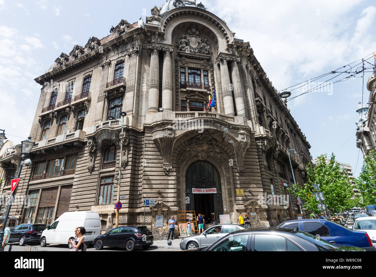 Città vecchia di Bucarest Foto Stock