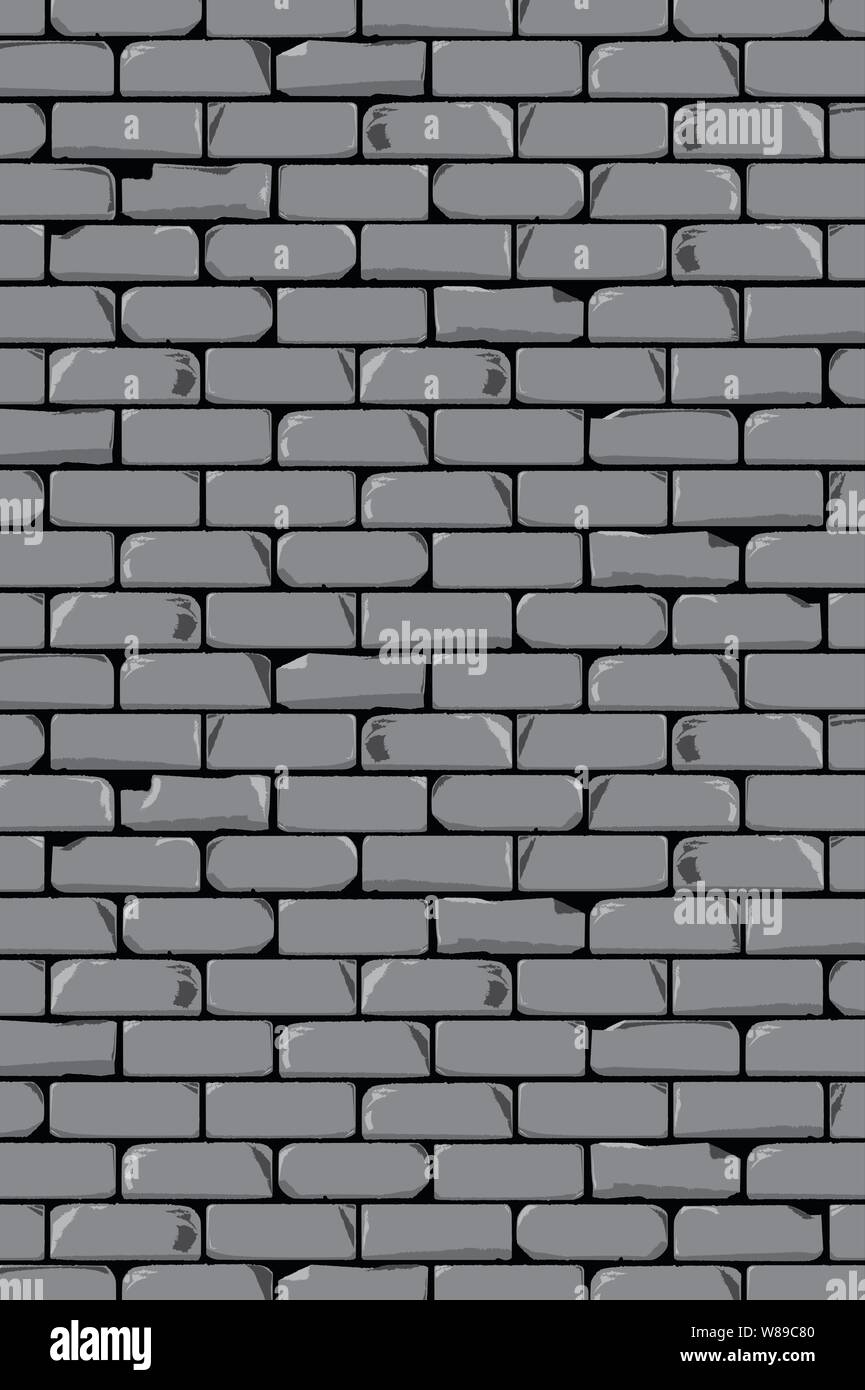 Un molto vecchi e logori muro grigio come sfondo Illustrazione Vettoriale