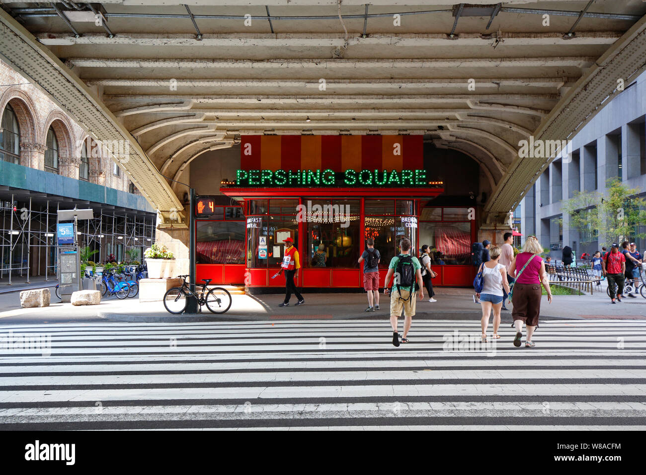 Pershing Square, 90 E. 42nd Street, New York, NY Foto Stock