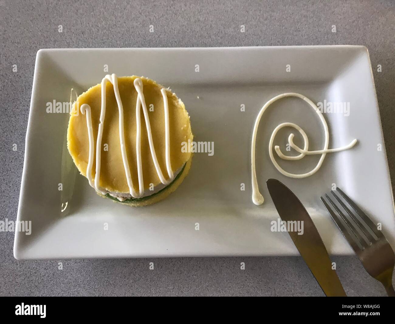 Causa de pollo. Schiacciare le patate. Foto immagine Foto Stock