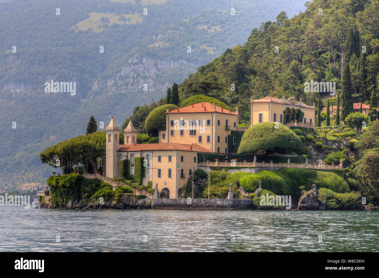 Lenno Villa del Balbianello, Lago di Como, Lombardia, Italia, Europa Foto Stock