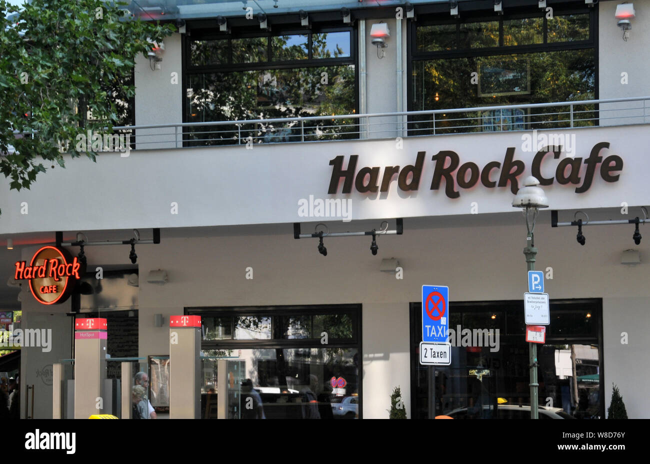 Hard Rock Cafe, Berlino, Germania Foto Stock