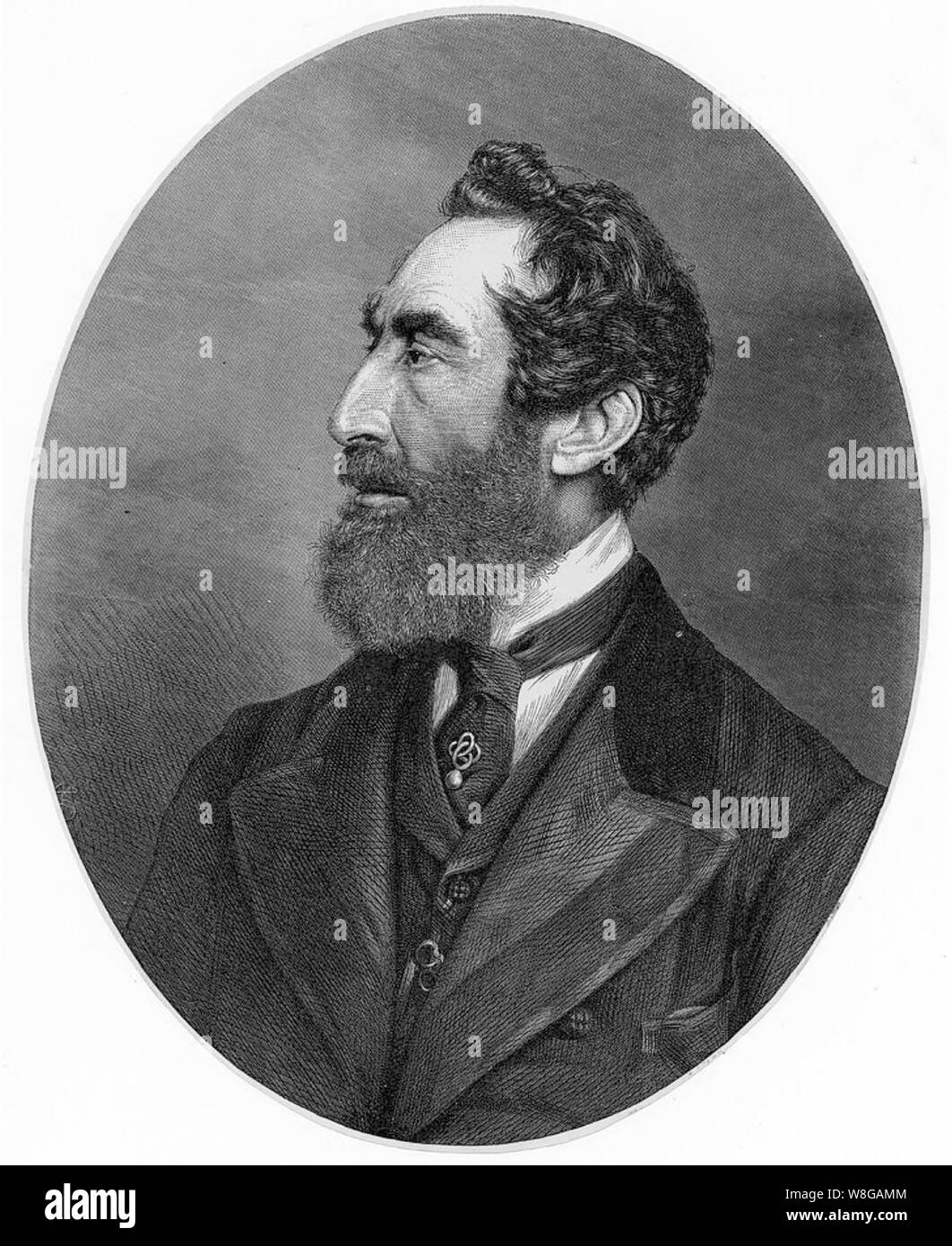 EDWARD BULWER-LYTTON (1803-18973) Inglese scrittore e politico Foto Stock