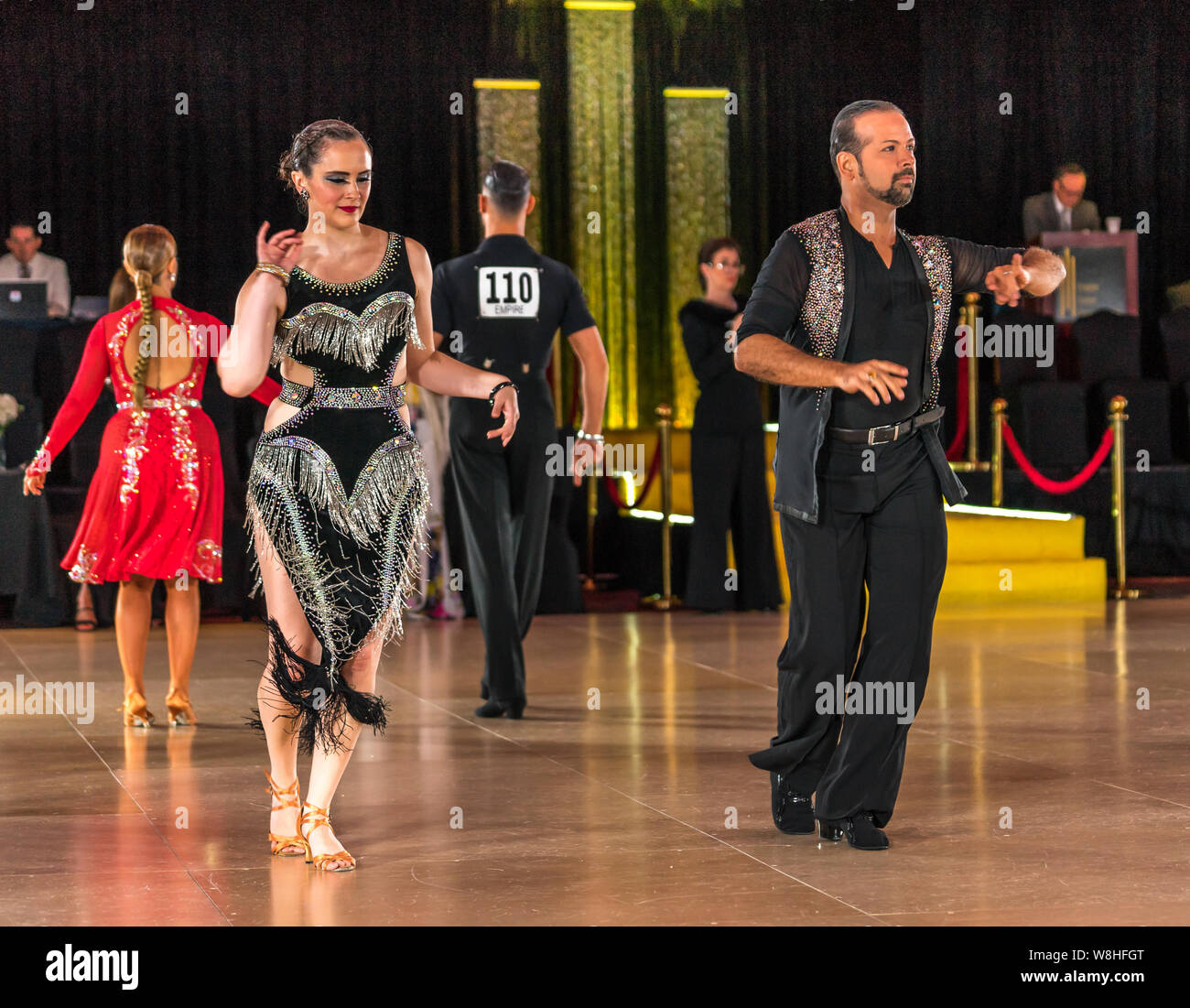 New York, NY. Stati Uniti d'America - 2 agosto 2019. Empire Dance campionato a NYC. Foto Stock