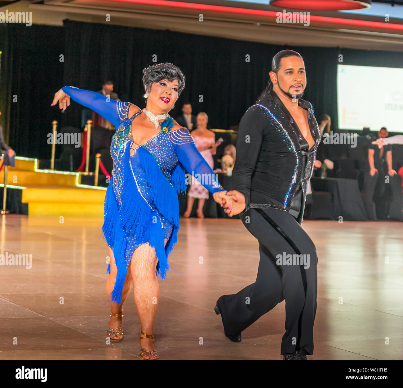 Samba tango quickstep paso doble jive ballroom tango dancesport immagini e  fotografie stock ad alta risoluzione - Alamy