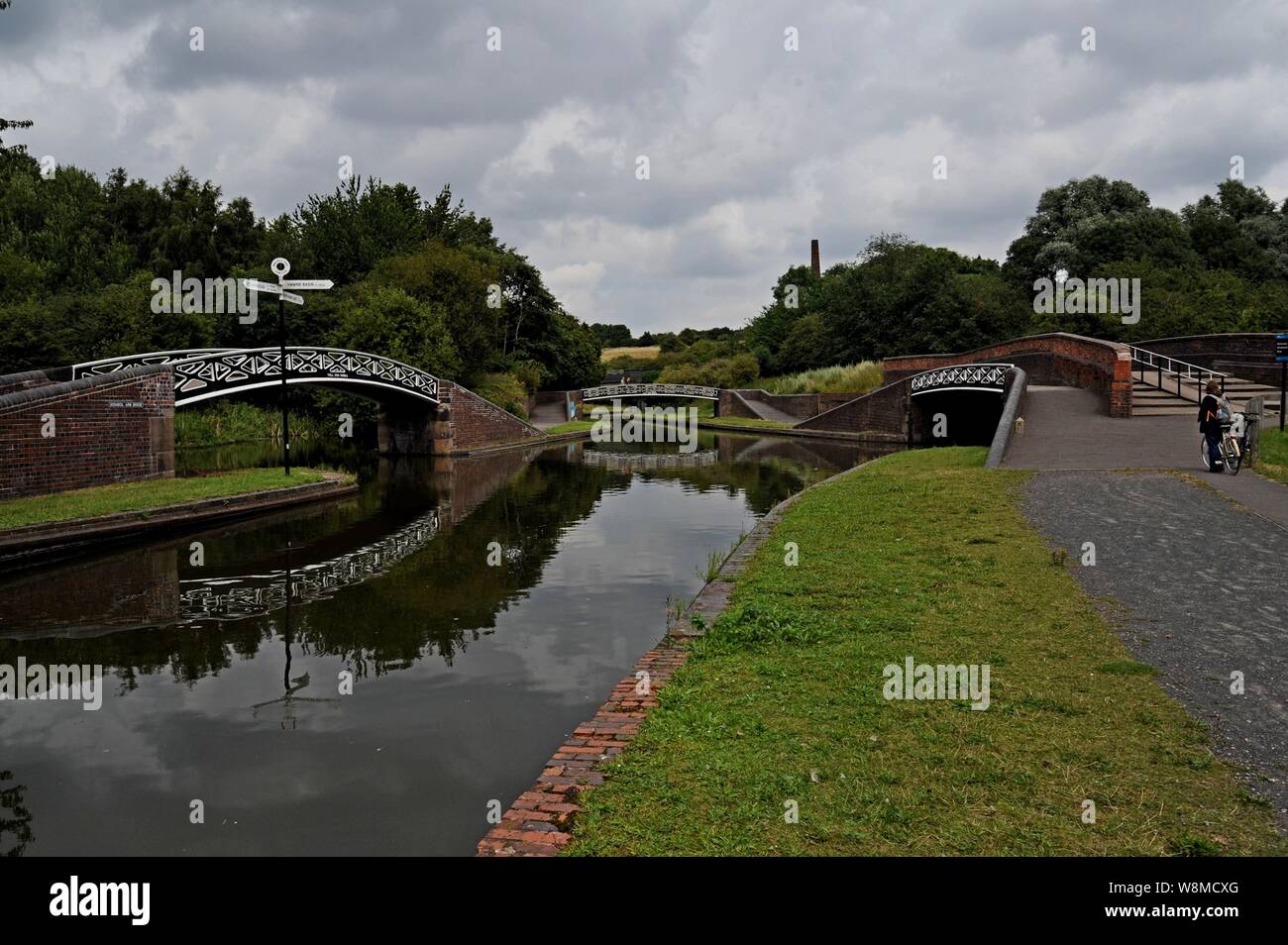 Foro Bumble svincolo a Dudley Canal, Black Country, REGNO UNITO Foto Stock