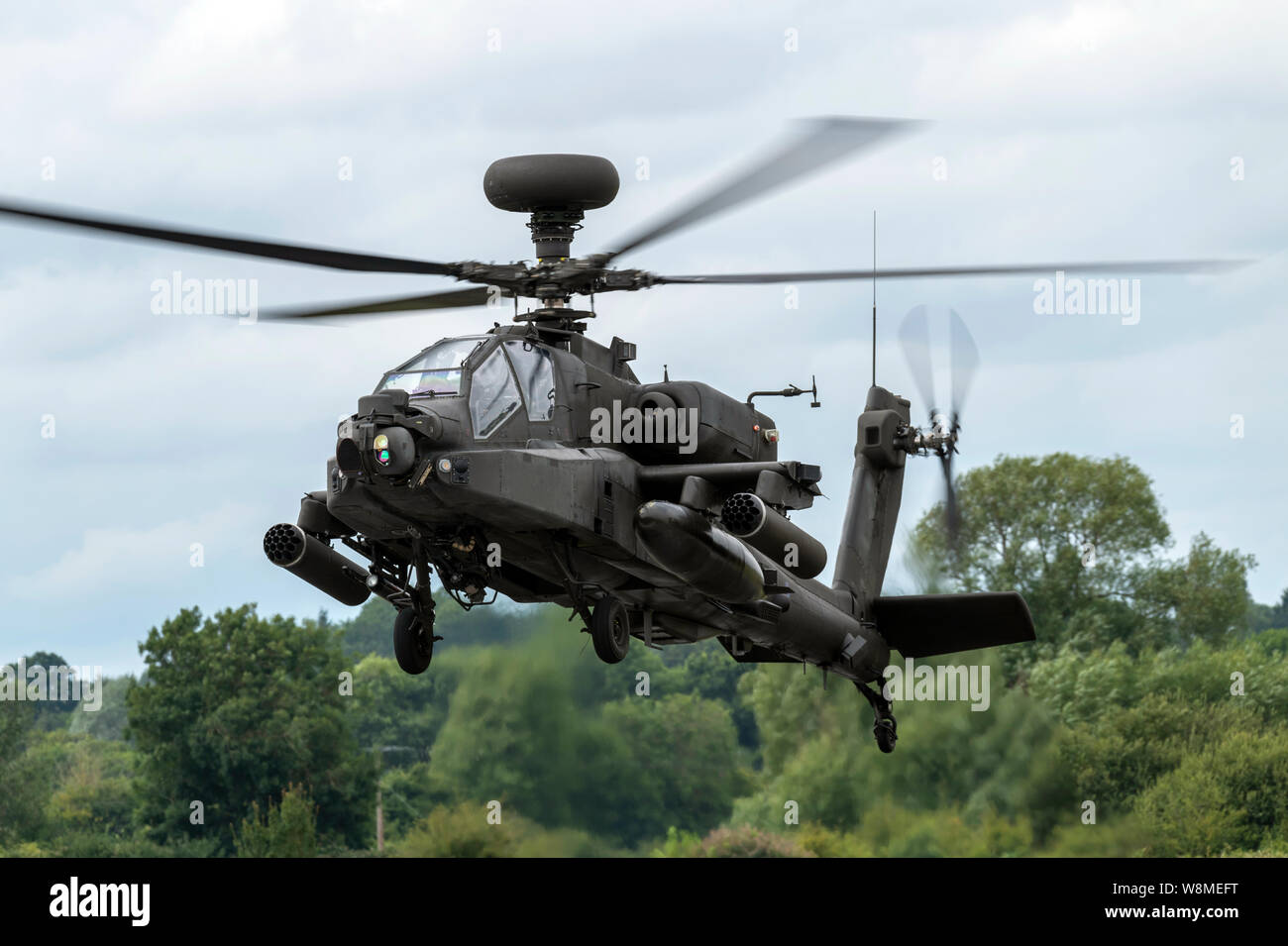 Army Air Core Apache AH1 elicottero Gunship presso il Royal International Air Tattoo 2019 Foto Stock