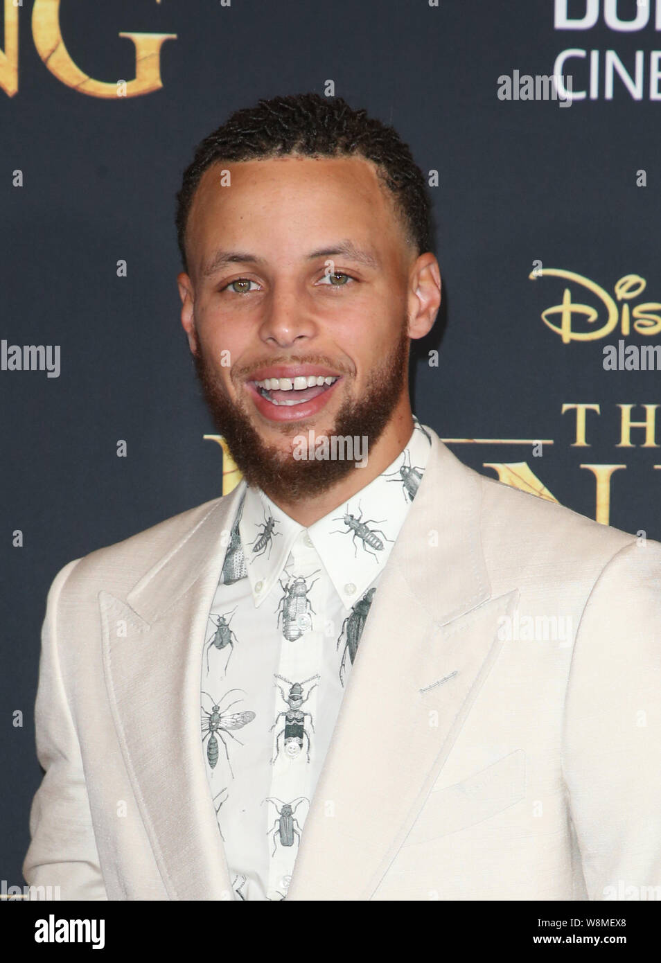 Premiere della Disney, il 'Il Re Leone' dotata di: Steph Curry dove: Hollywood, California, Stati Uniti quando: 10 lug 2019 Credit: FayesVision/WENN.com Foto Stock