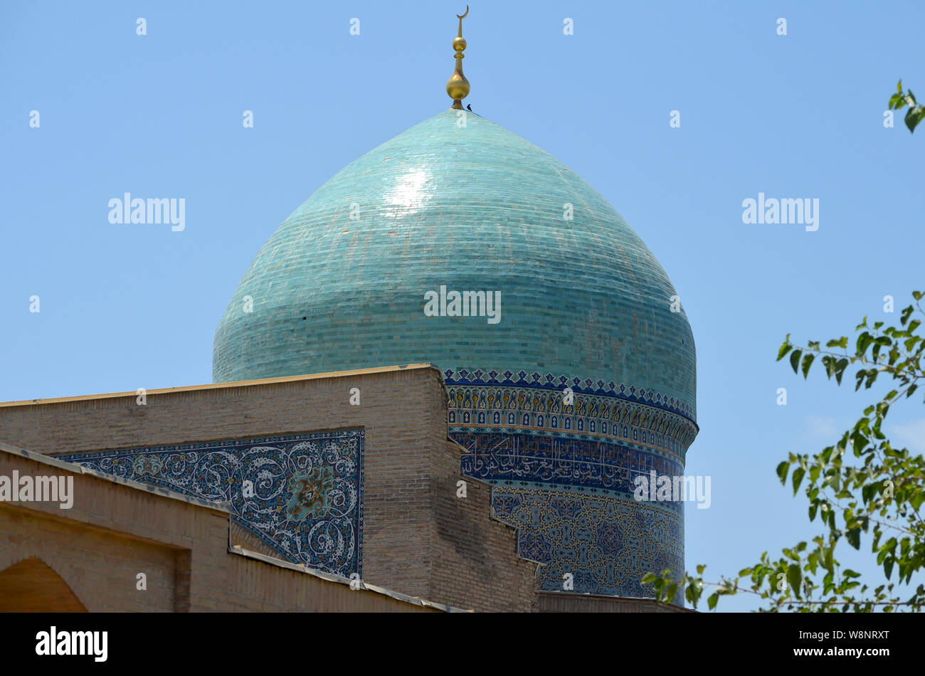 Hai Imam (Hazrati Imam) Square, il principale musulmano complesso religioso di Tashkent, Uzbekistan Foto Stock