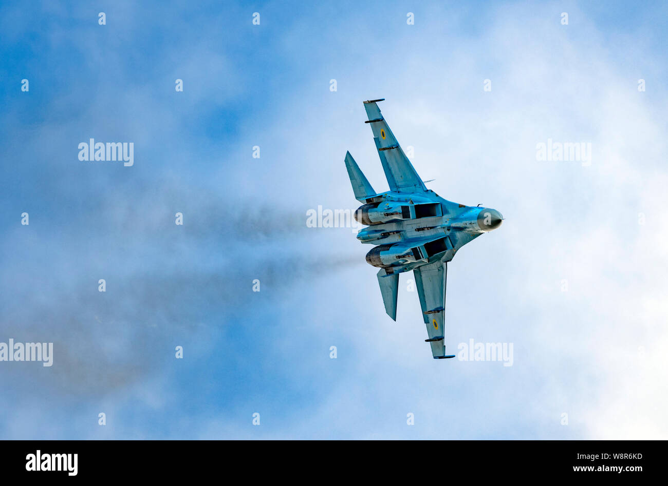 Sukhoi Su-27 presso il Royal International Air Tattoo 2019 Foto Stock