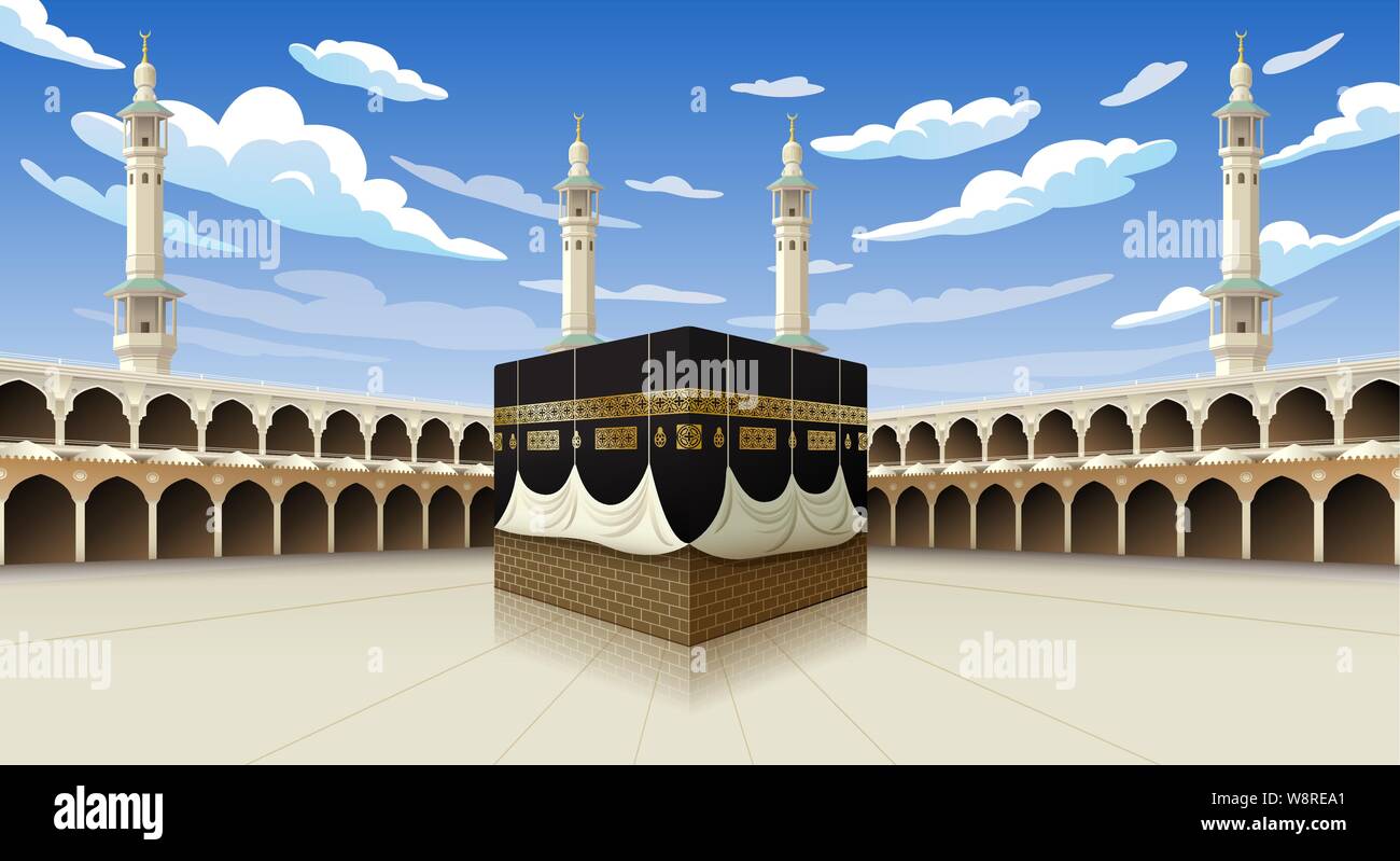Kit Costruzione Moschea Mecca Tirff Moschea Della Mecca, 2274 Mattoncini Da Costruzione, Modello Mattoncini Moschea Kaaba