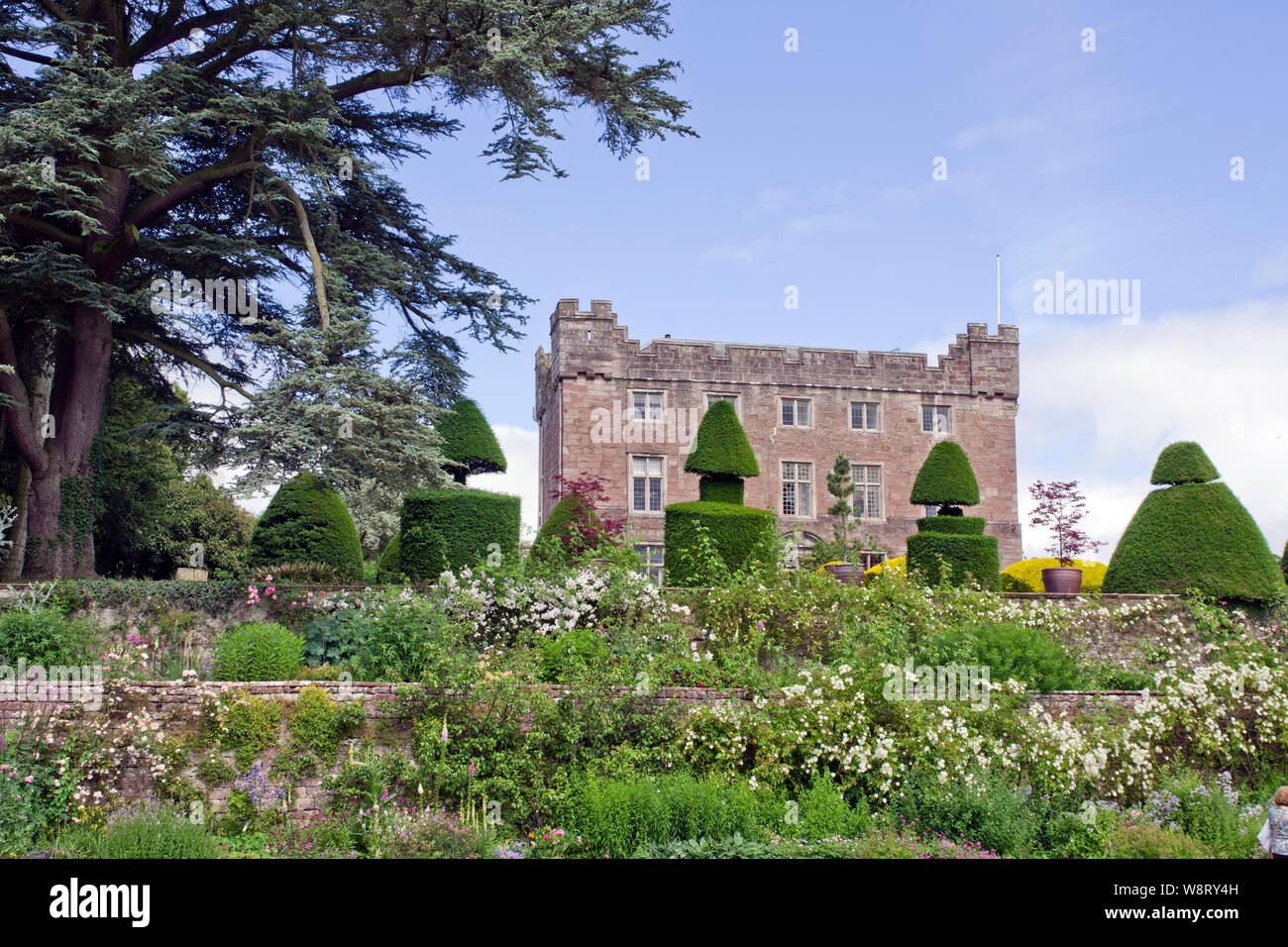 Askham Hall giardino Foto Stock