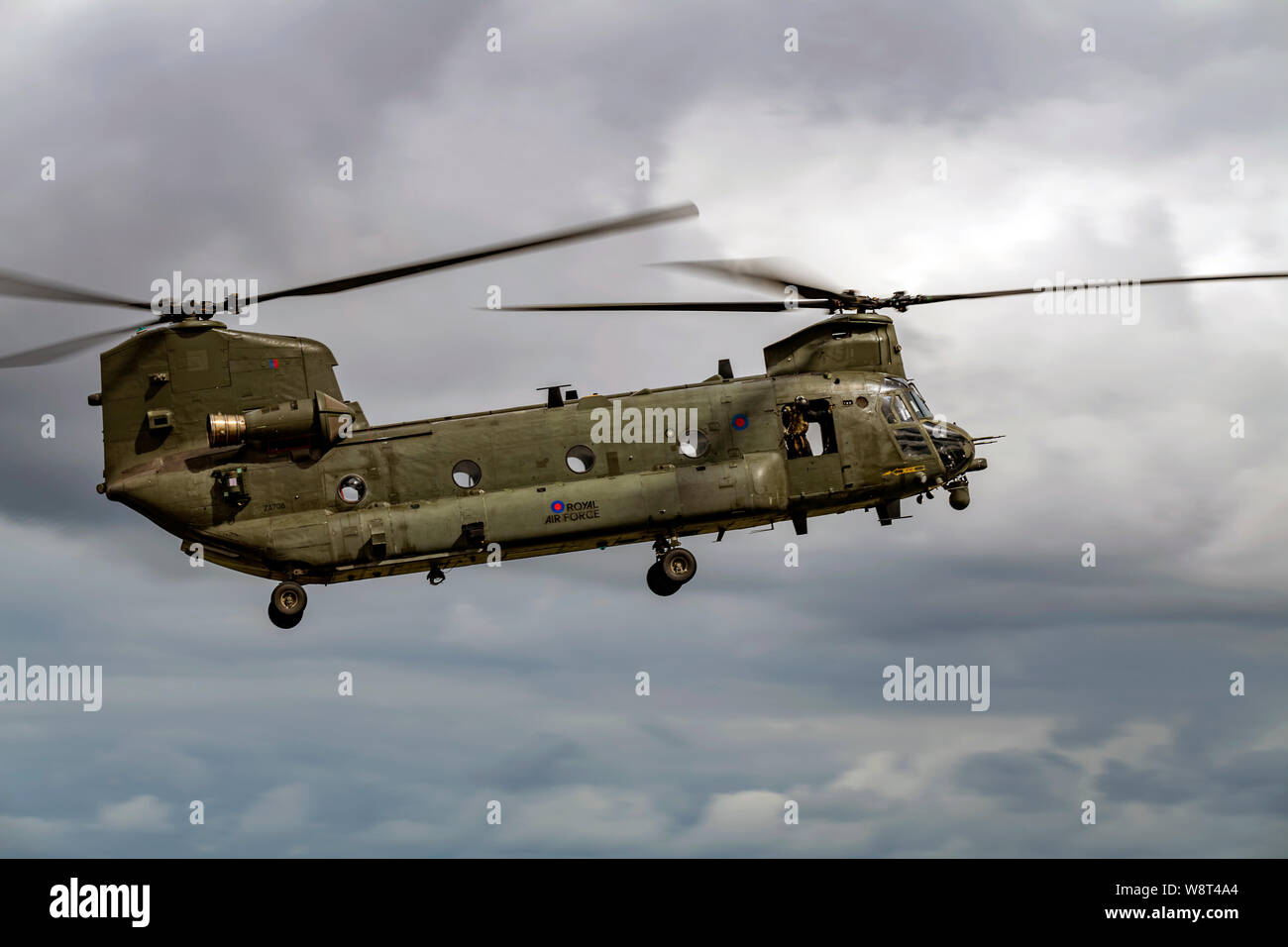 RAF Chinook visualizzare presso il Royal International Air Tattoo 2019 Foto Stock