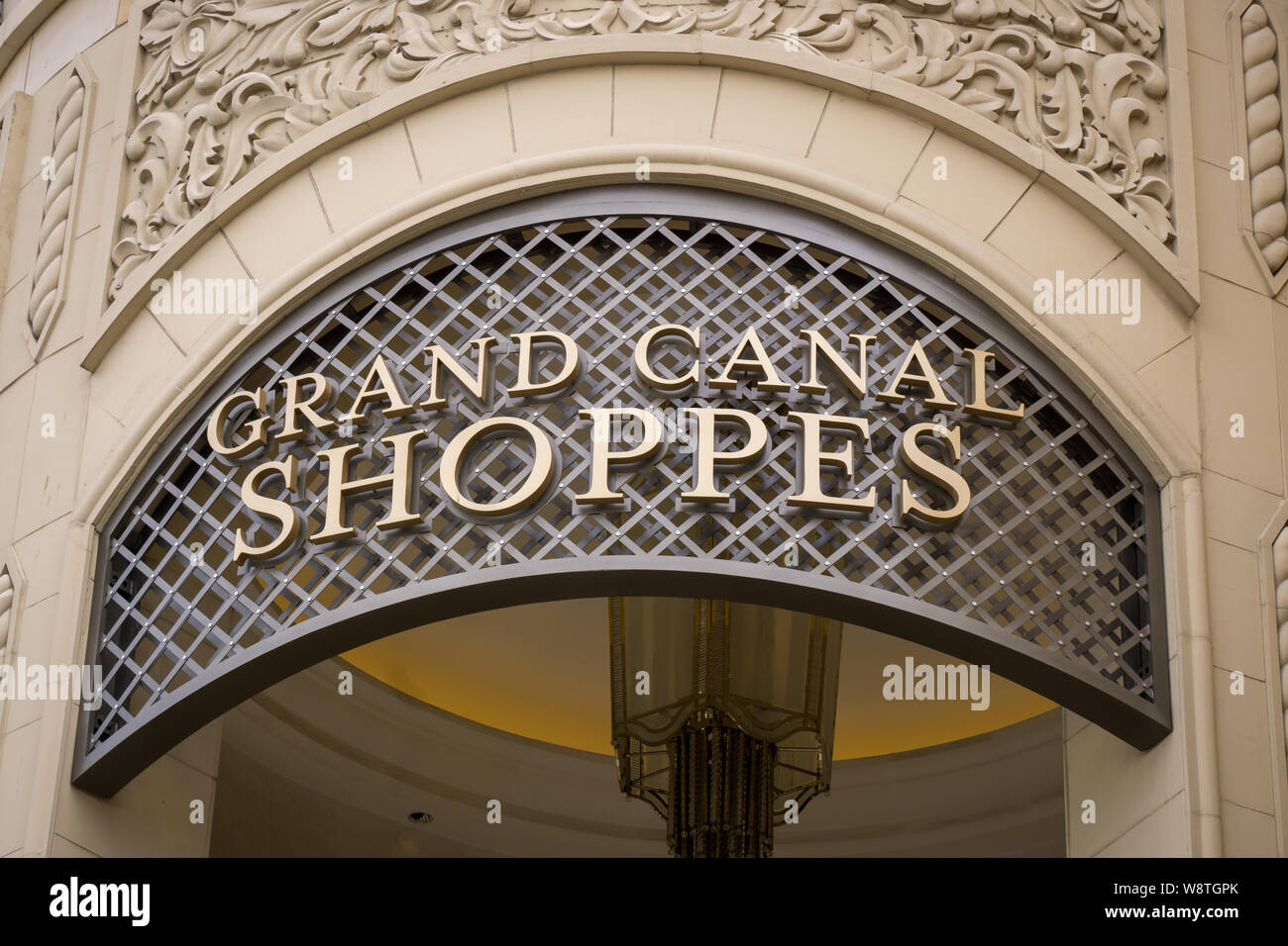 LAS VEGAS NV/STATI UNITI D'America - 14 febbraio 2016: The Venetian Resort Hotel Casino sul Las Vegas Strip. Il Venetian è di proprietà di Las Vegas Sands Corporati Foto Stock