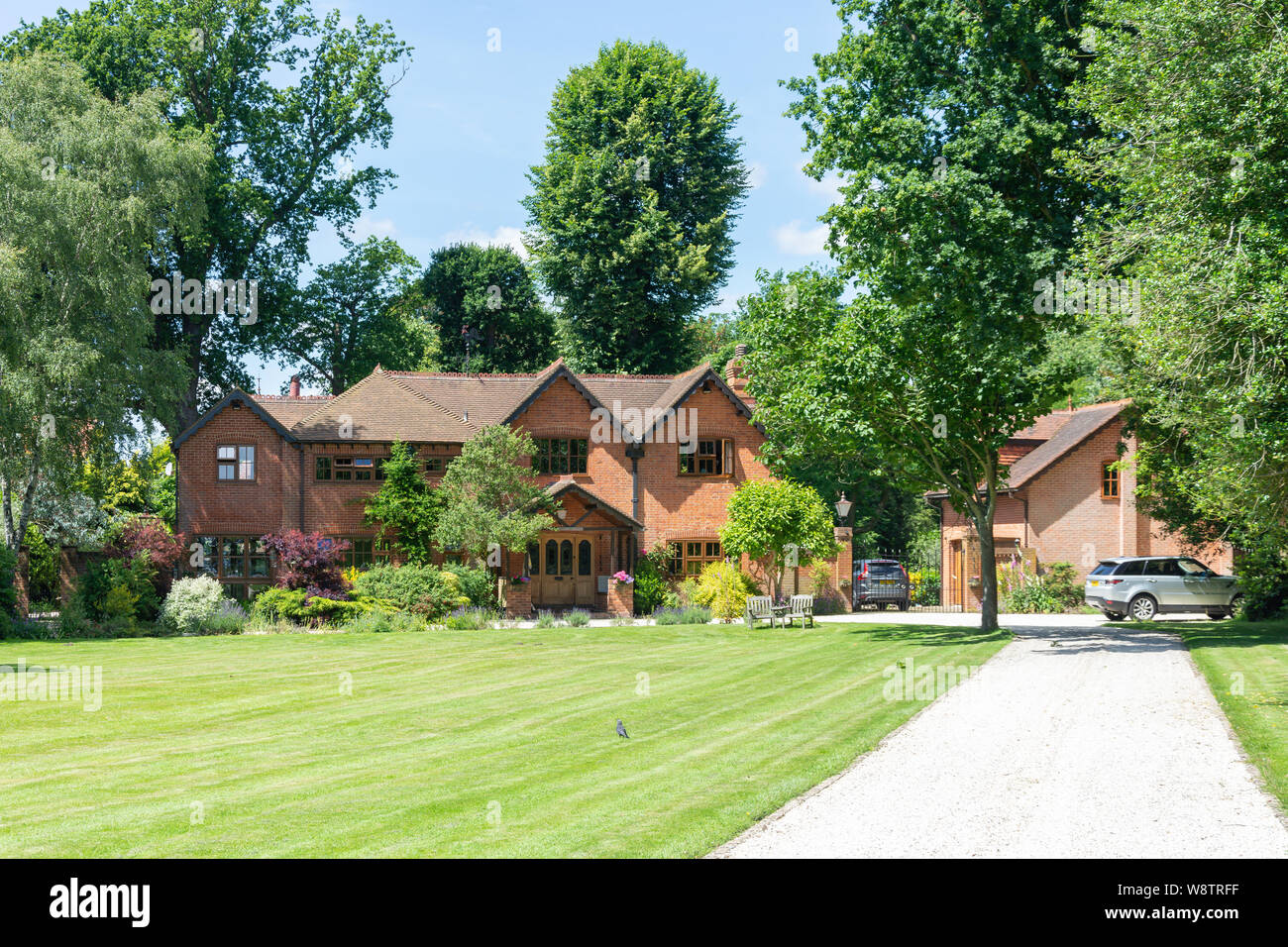 Castle Hill Farm, il verde, Englefield Green, Surrey, England, Regno Unito Foto Stock