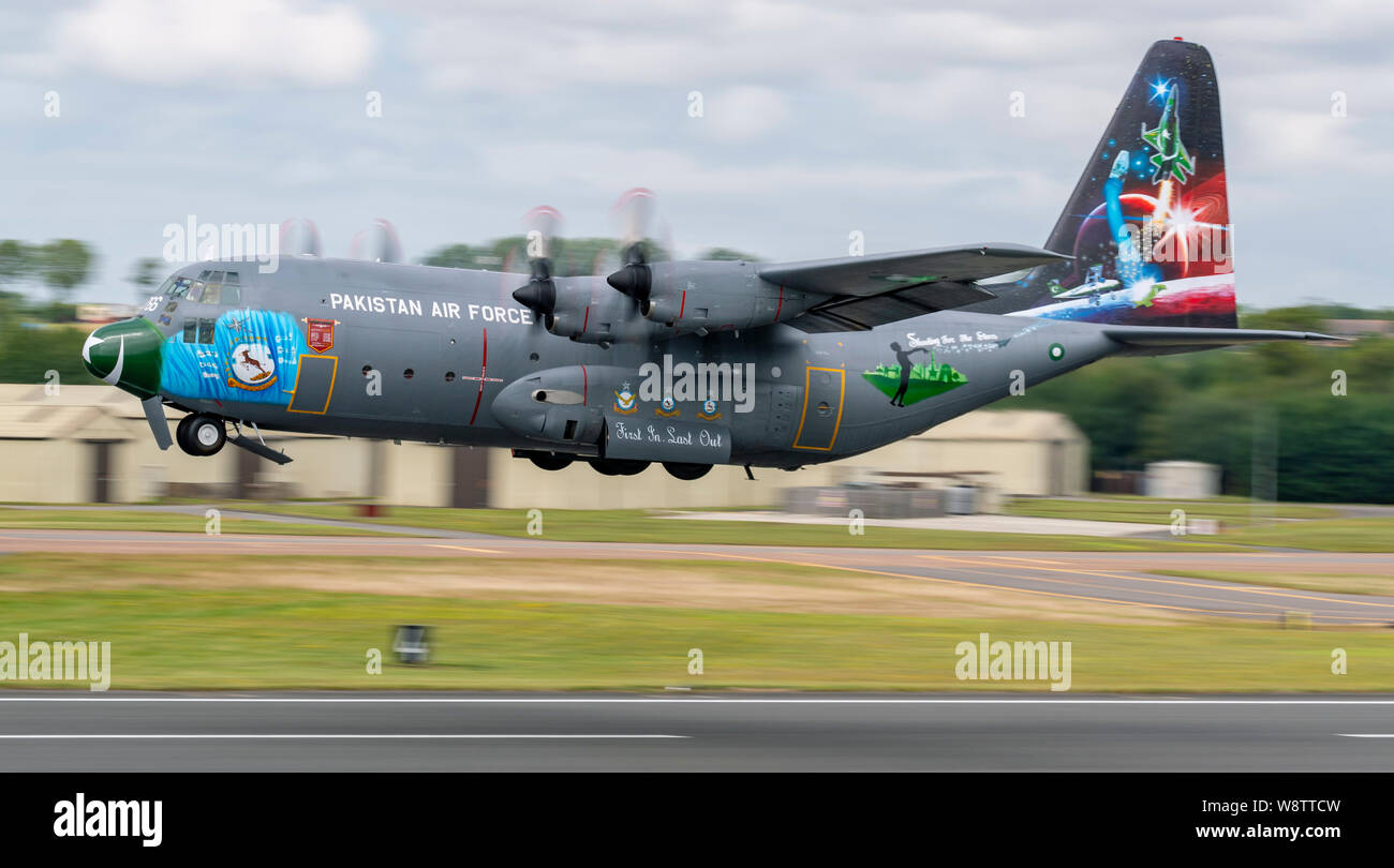 Il pakistan Hercules C-130 presso il Royal International Air Tattoo 2019 Foto Stock