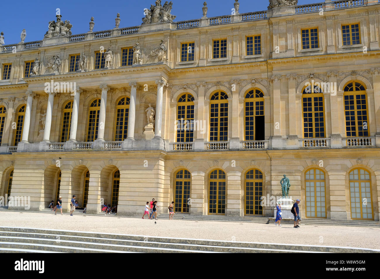 Il Palazzo di Versailles, Parigi Francia Foto Stock