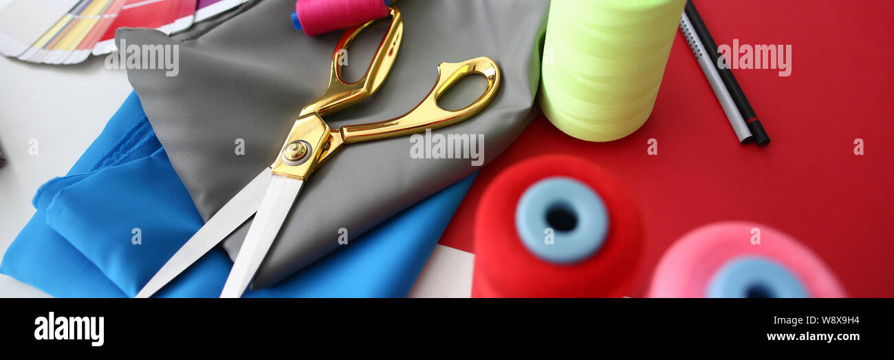 Progettazione di moda artigianato su misura Concept Foto Stock