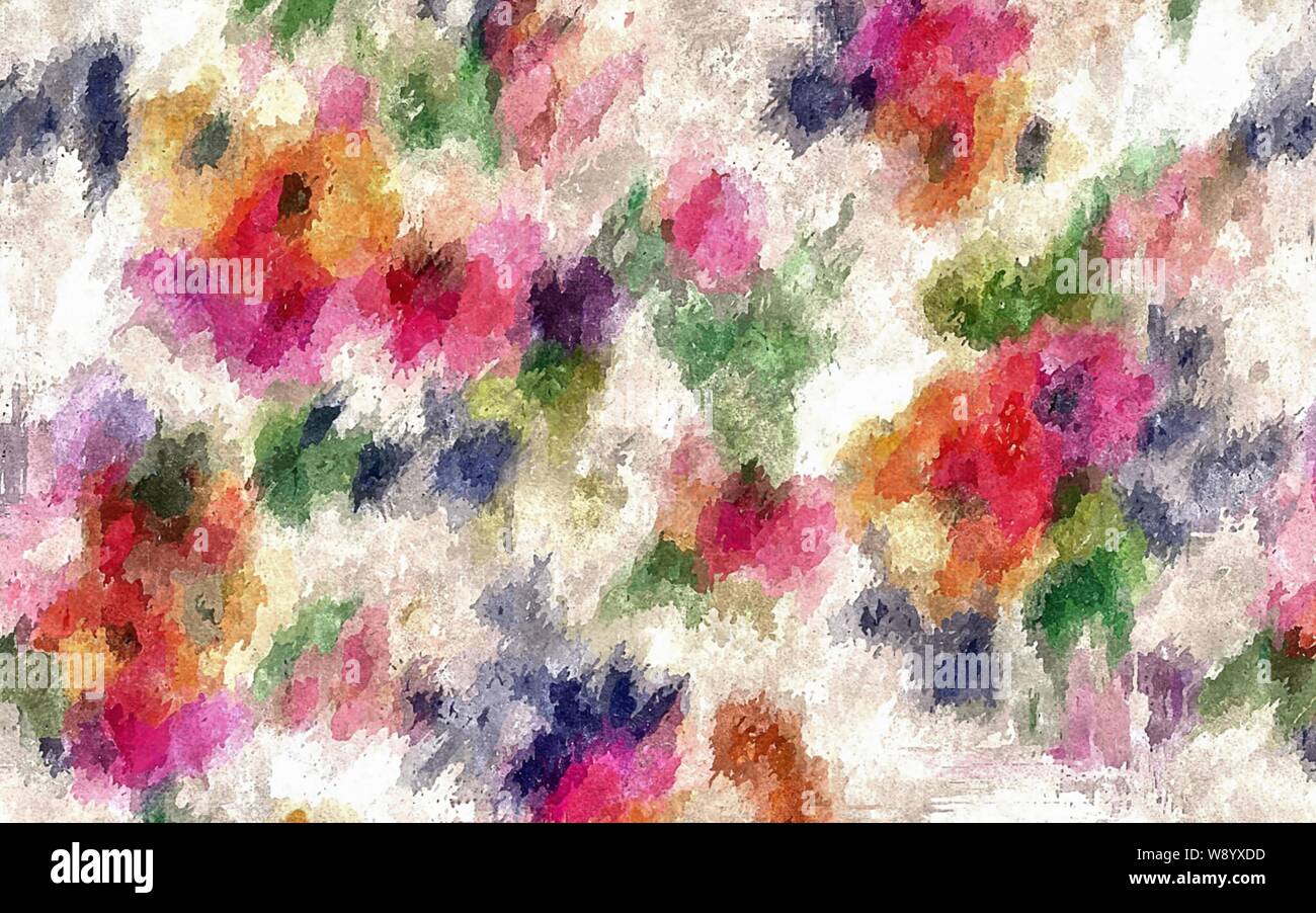 Abstract background psichedelici, acquerello stilizzazione. La texture per la progettazione Foto Stock