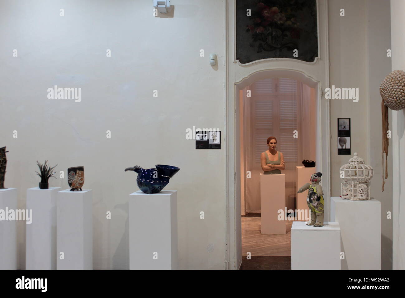 Esposizione internazionale di arte ceramica 2019, Castellamonte (Torino) Foto Stock