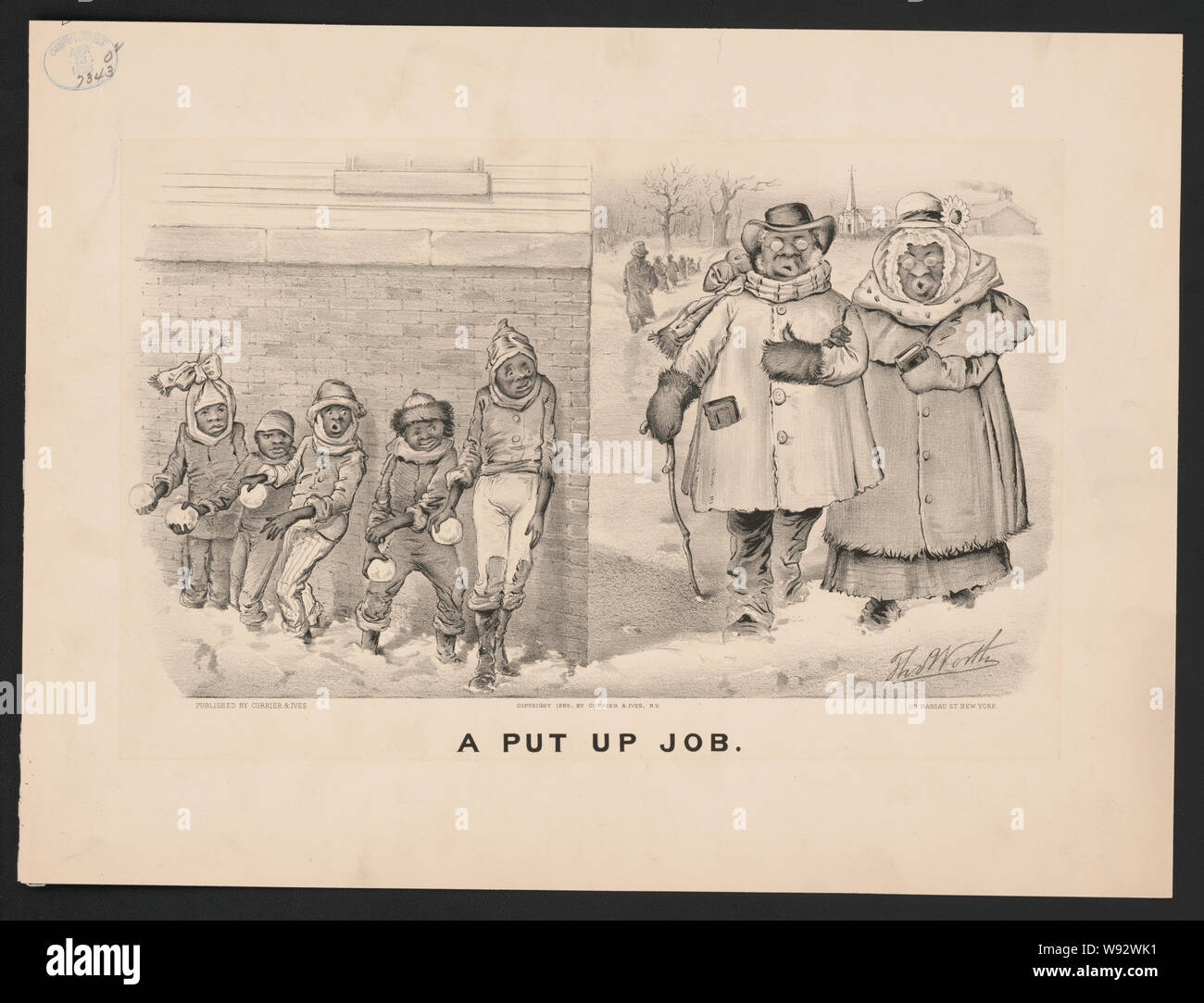 A mettere i posti di lavoro Foto Stock