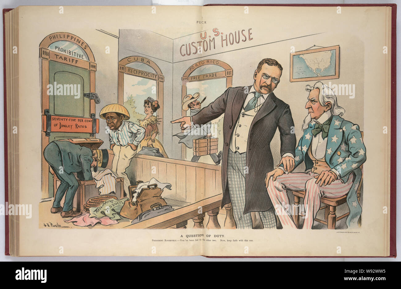 Una questione di dovere / J.S. Pughe. Foto Stock