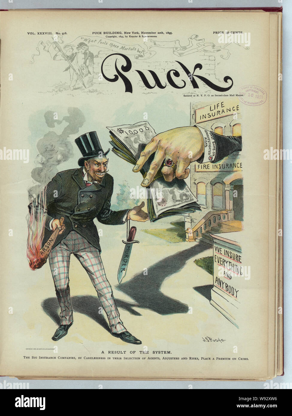 Un risultato del sistema / J.S. Pughe. Foto Stock