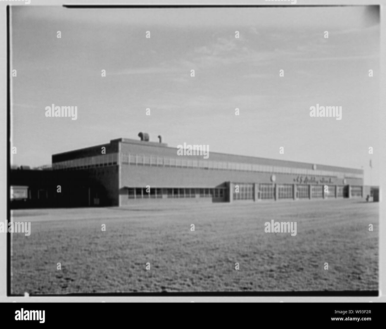 A.G. Spaulding siete & Son Inc., Springfield, Massachusetts. Foto Stock