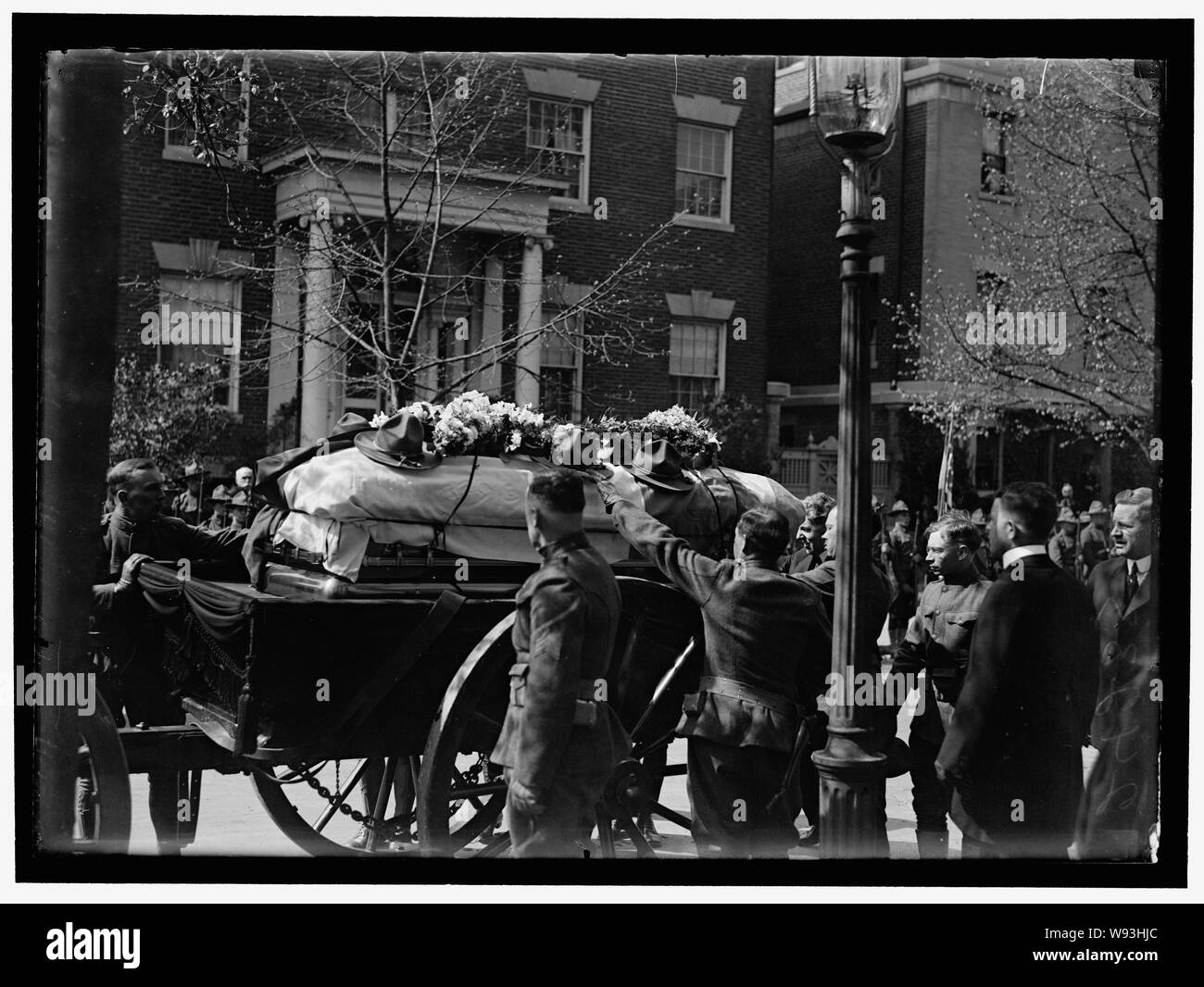 ALDUNATE, SANTIAGO. Ambasciatore del Cile. Funerale Foto Stock