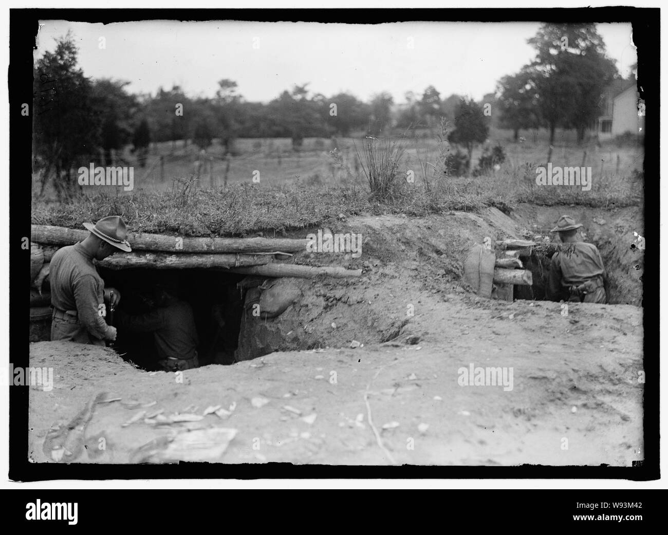AMERICAN UNIVERSITY TRAINING CAMP. MISC. Visualizzazioni Foto Stock
