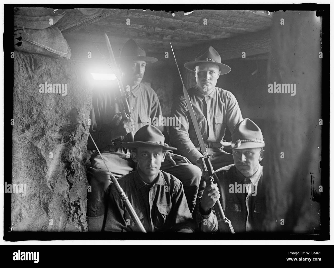 AMERICAN UNIVERSITY TRAINING CAMP. MISC. Visualizzazioni Foto Stock