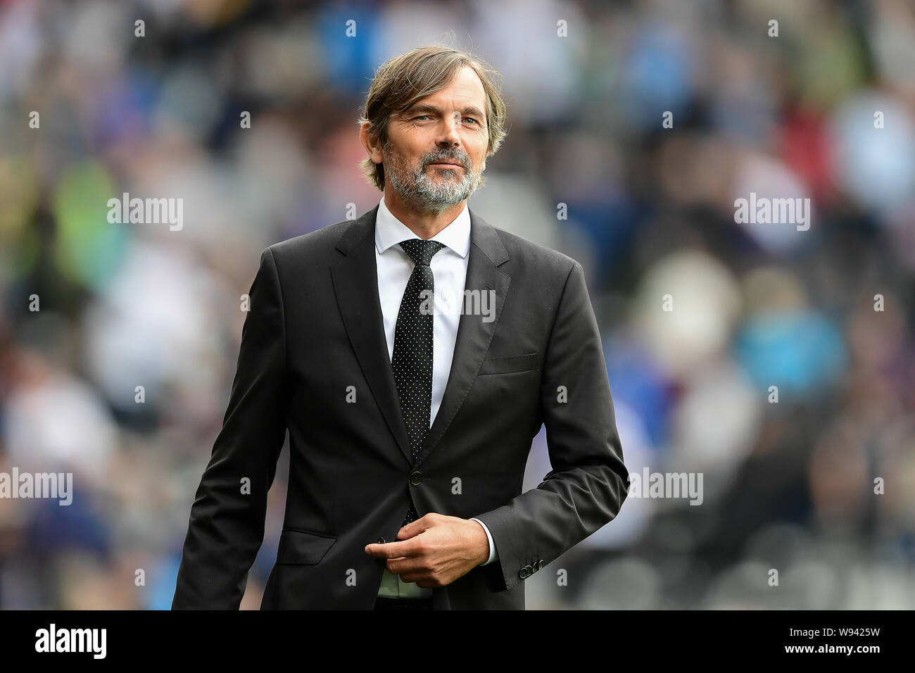 10 agosto 2019, Pride Parkderby, Inghilterra; Sky scommessa campionato, Derby County vs Swansea City ; di Cocu Phillip, Manager di Derby County Credit: Jon Hobley/News immagini English Football League immagini sono soggette a licenza DataCo Foto Stock