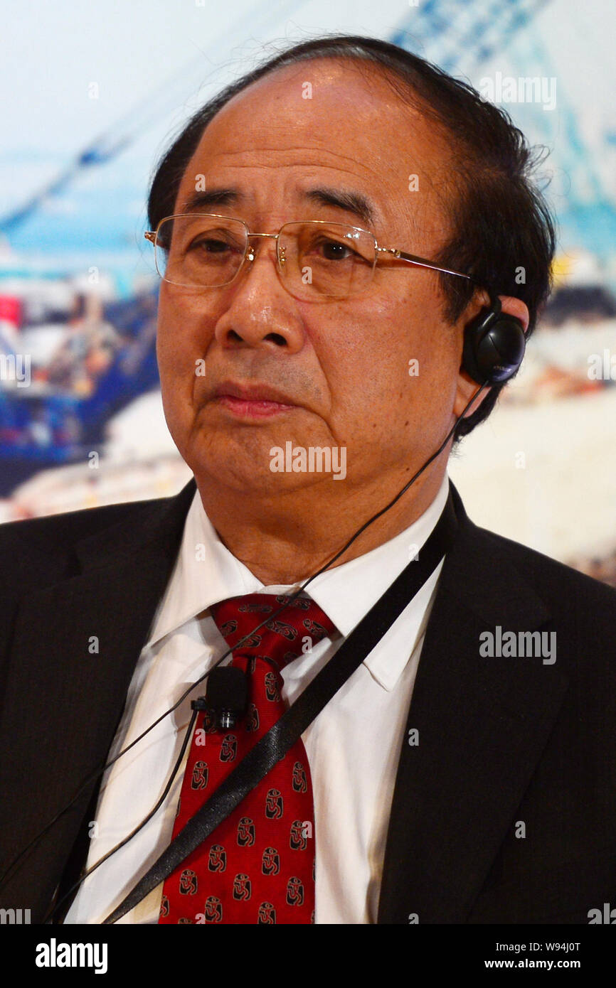 Zhao Qizheng, direttore della commissione per gli Affari esteri del il Cpcpc (popoli cinese Conferenza consultiva politica), assiste un sub-forum del 1 Foto Stock