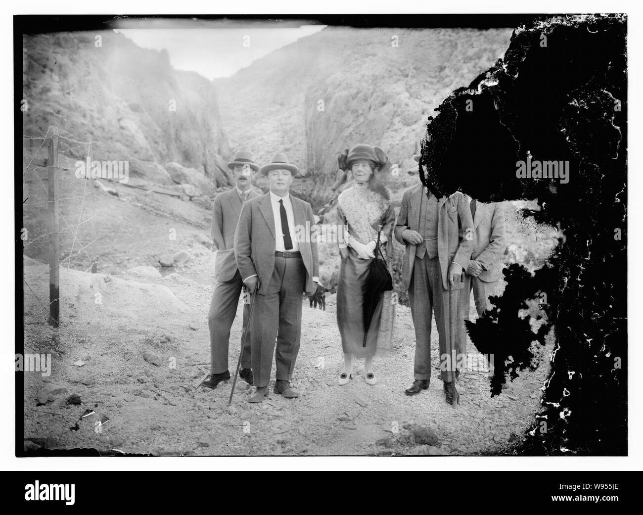 Ain Farah acquedotto Foto Stock