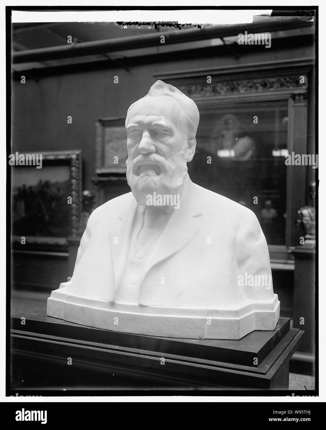 Alex Alexander Graham Bell busto scultura, 1922, per mezzo di Mosè Wanner Dykaar Foto Stock
