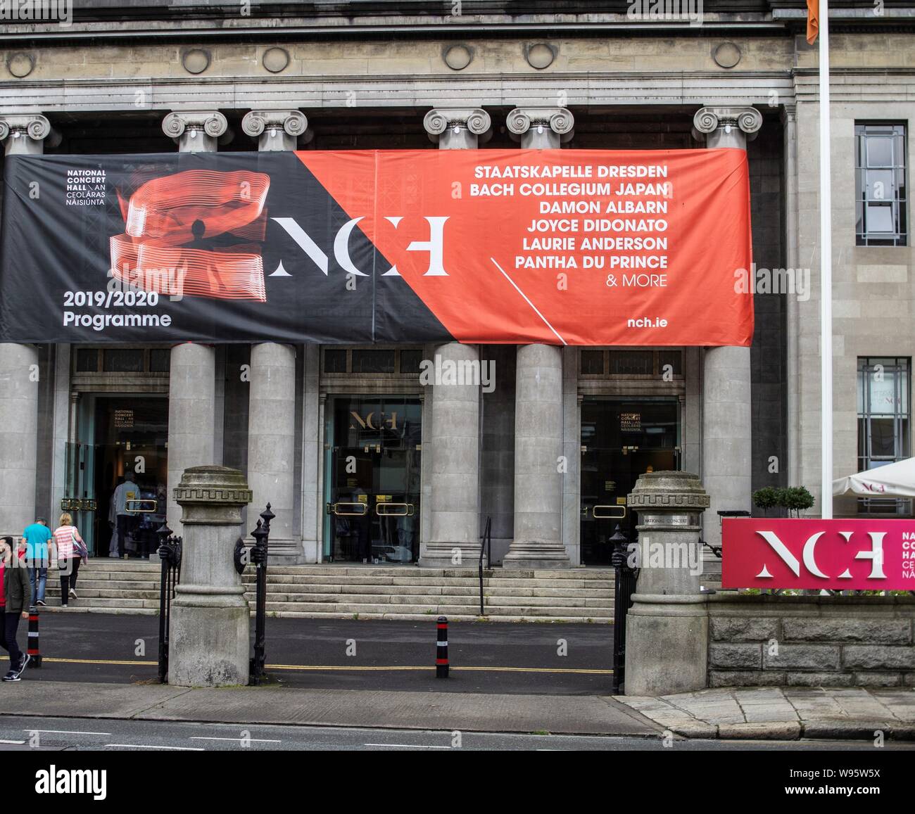 La National Concert Hall di Earlsafort terrazza, Dublino, casa della National Symphony Orchestra e il principale centro per la musica classica.in Irlanda. Foto Stock