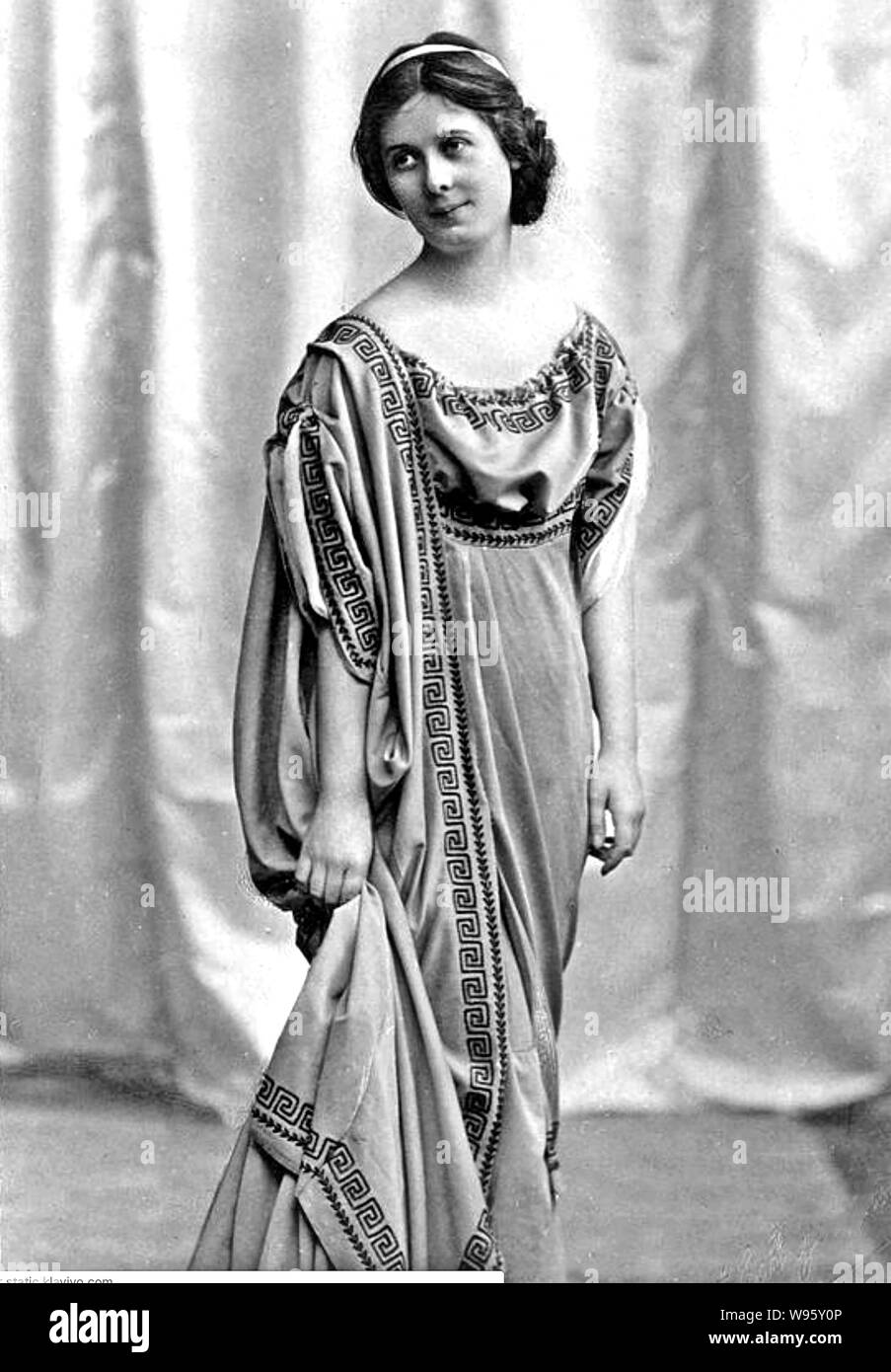 ISADORA DUNCAN (1877-1927), ballerino Franco-American circa 1914 Foto Stock