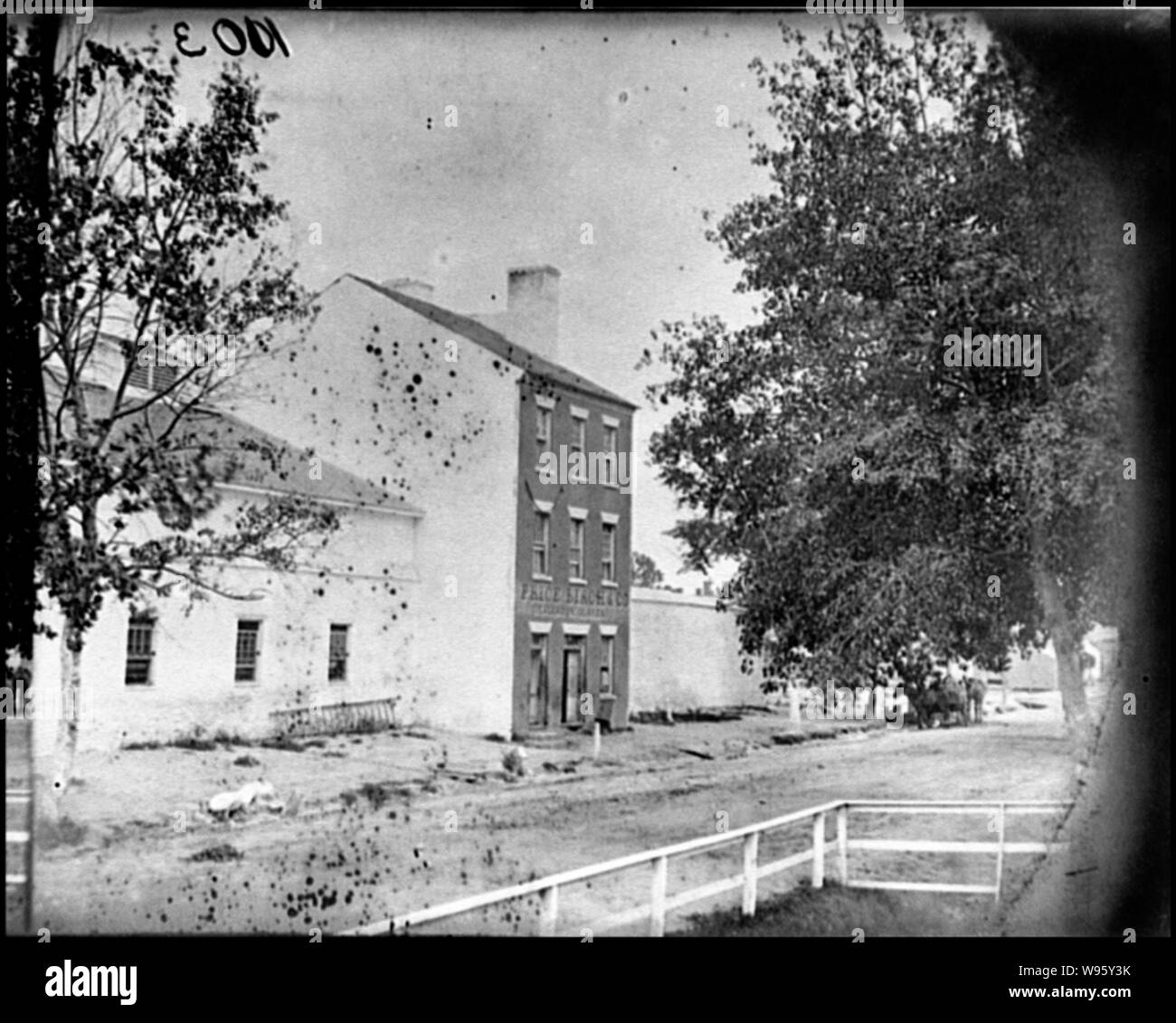 Alexandria, Virginia Prezzo, Birch & Co., i commercianti di schiavi, 283 Duke St. Abstract: Selezionato Guerra civile fotografie, 1861-1865 (biblioteca del congresso) Foto Stock