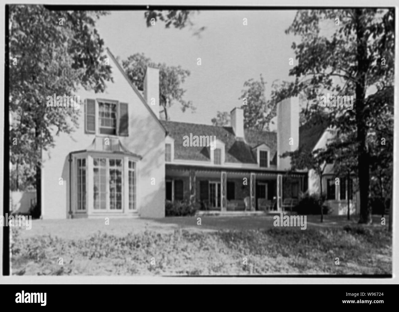 W. Allen Dulles, residence in Lloyd collo, Long Island. Foto Stock