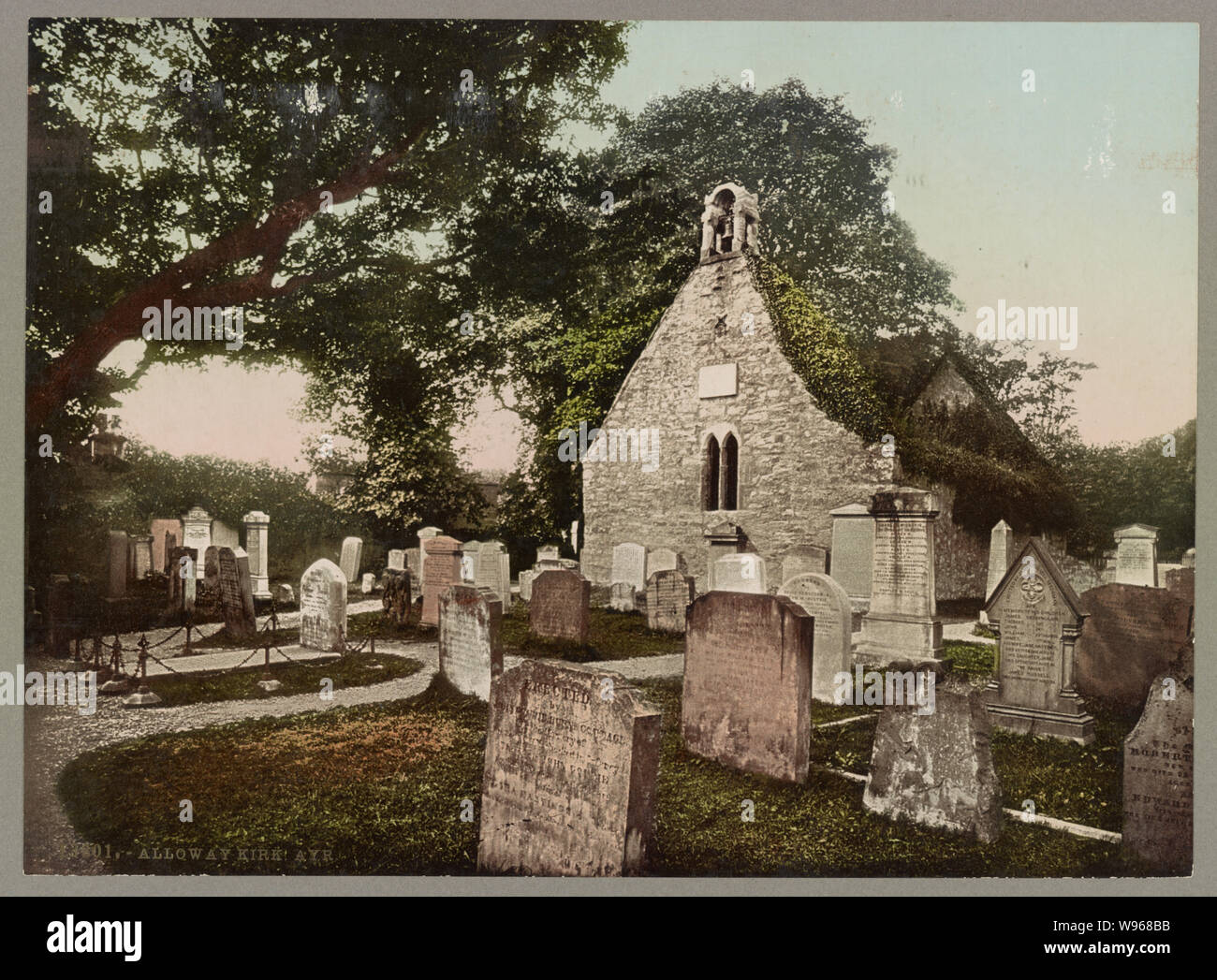 Kirk Alloway Ayr Foto Stock