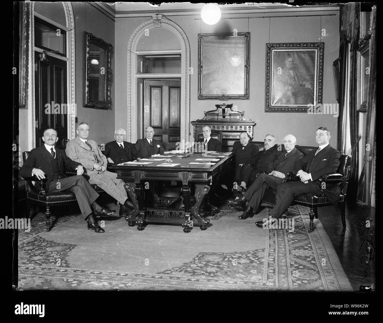 Amer. Delegazione al Pan American Conference Foto Stock