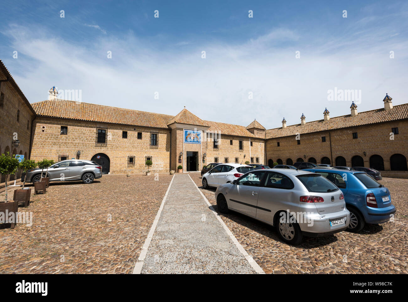 Parador de Carmona, Carmona, provincia di Siviglia, in Andalusia, Spagna, Europa Foto Stock