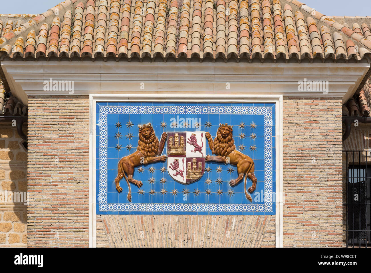 Parador de Carmona, Carmona, provincia di Siviglia, in Andalusia, Spagna, Europa Foto Stock