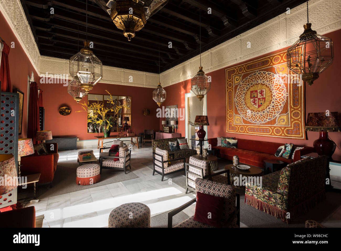 Parador de Carmona, Carmona, provincia di Siviglia, in Andalusia, Spagna, Europa Foto Stock