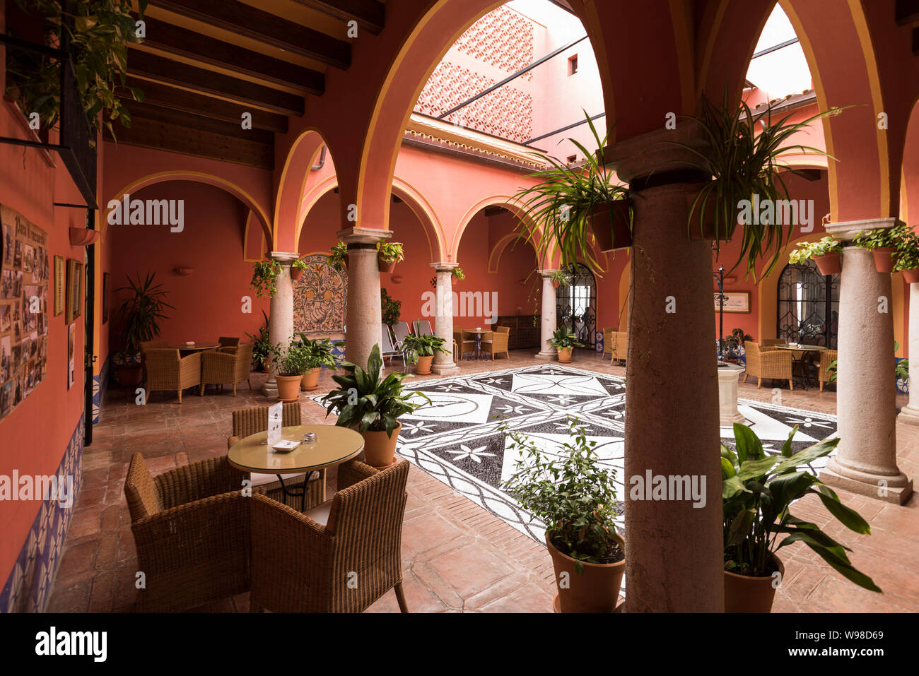 Parador de Arcos de la Frontera, Arcos de la Frontera, provincia di Cádiz, Andalucía, Spagna, Europa Foto Stock