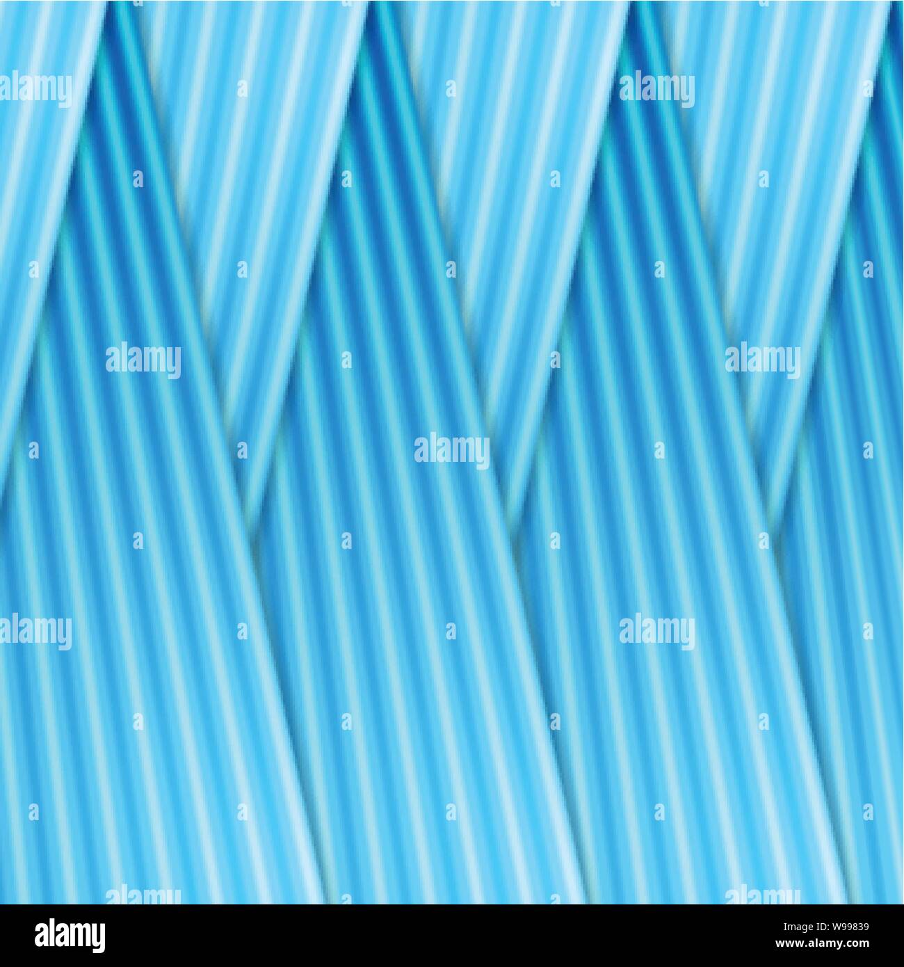 Blue abstract linee lisce materiale di sfondo vettoriale Illustrazione Vettoriale