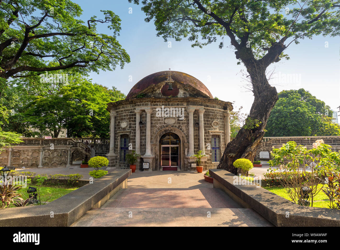 Paco Park, Cementerio General de Dilaoin a Manila nelle Filippine Foto Stock