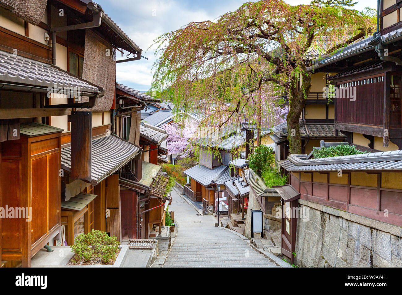 La città di Kyoto, Kansai, Giappone Foto Stock