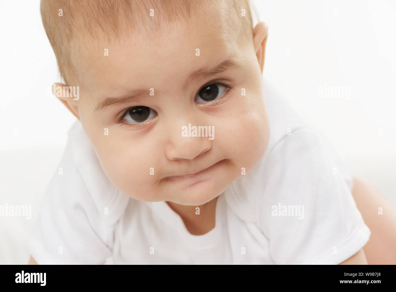Ritratto di un bambino Foto Stock